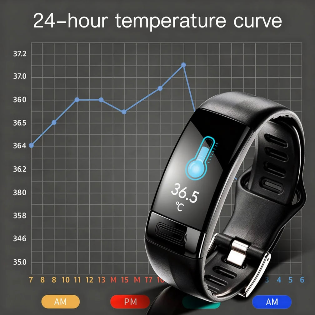 Smartwatch Mit EKG & Blutdruck – Gesundheits-Tracker Für Jeden Tag