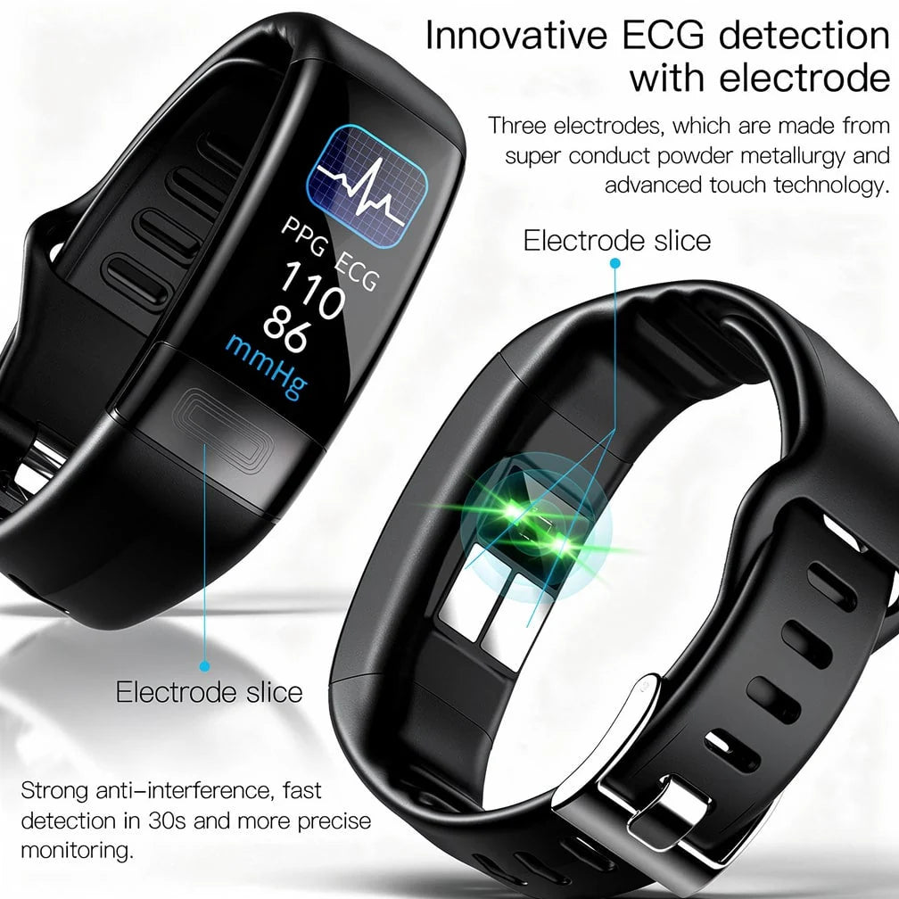 Smartwatch Mit EKG & Blutdruck – Gesundheits-Tracker Für Jeden Tag