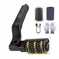 Electric BBQ Grill Brush with Replaceable Heads, 180° Adjustable Brush Head  for Outdoor Grilling and Kitchen Cleaning