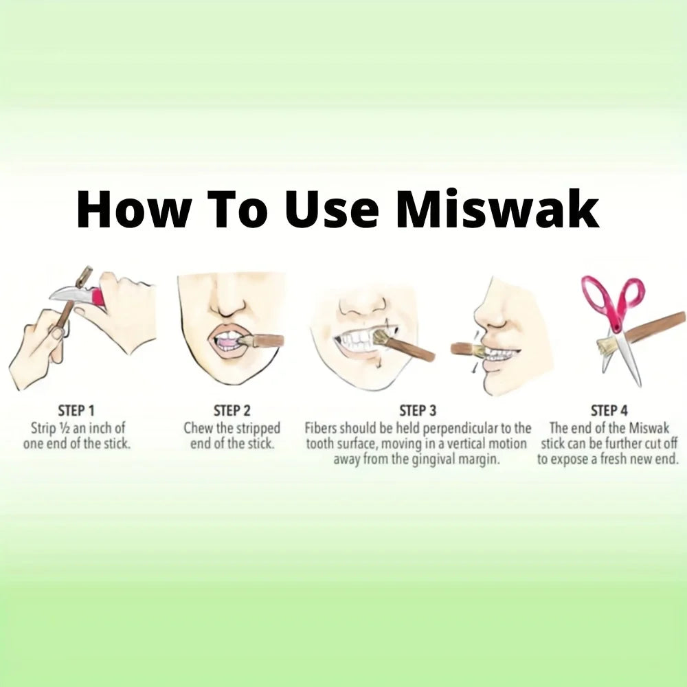 Special Branch Lilac Flavored Miswak Toothbrush Vacuum Sealed Traditional Toothbrush Stick For Good Gums Teeth Fresher Breath Gi