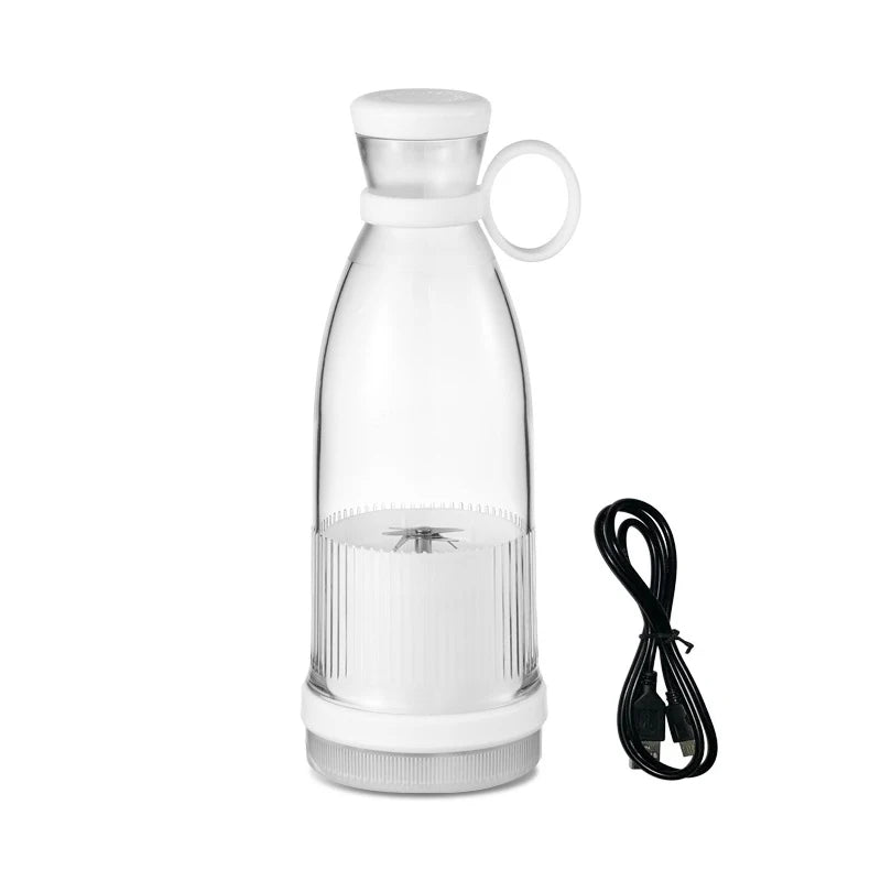 Electric Juice Blender Portable Fruit Juicer USB Rechargeable Smoothie Mini Bottle Travel Multifunctionl Kitchen Home