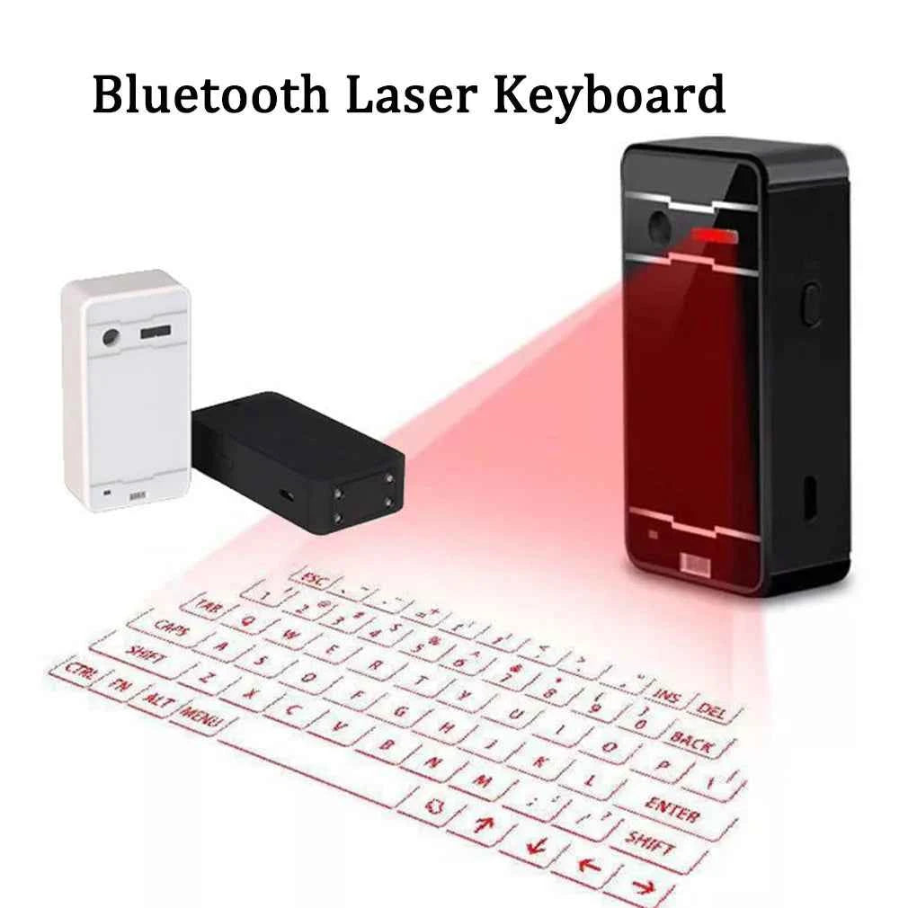 Portable Laser Projection Keyboard Mini Wireless Virtual Bluetooth Keyboard for Smart Phone Tablet PC Notebook Dropshipping Hot - Go sady online store