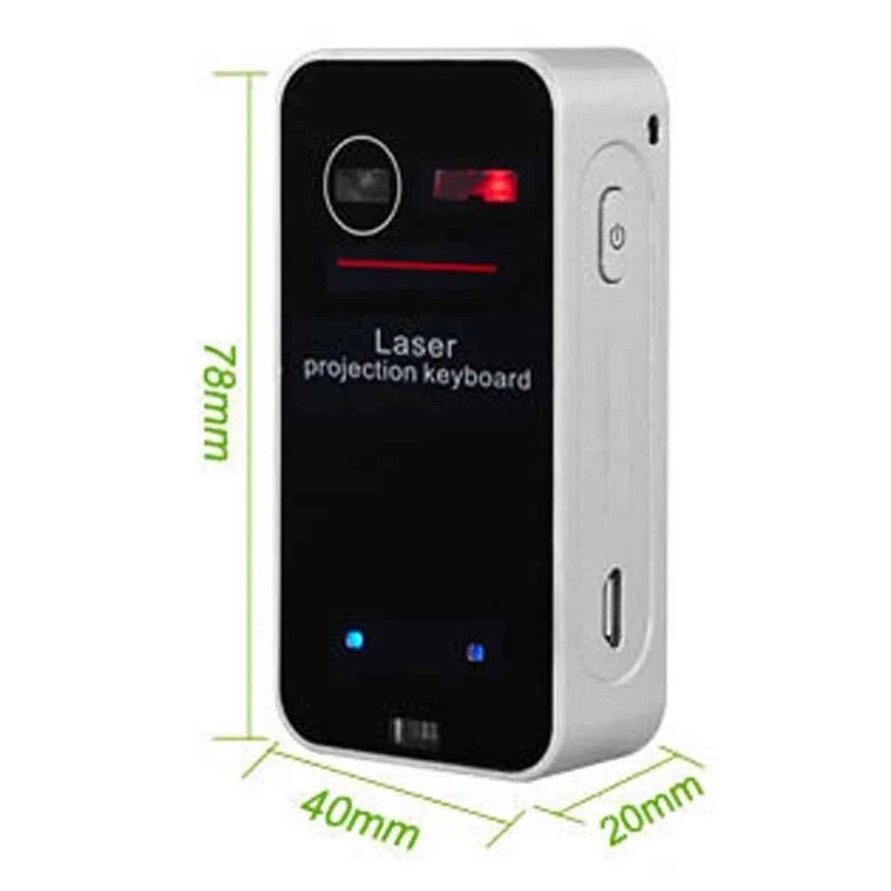 Portable Laser Projection Keyboard Mini Wireless Virtual Bluetooth Keyboard for Smart Phone Tablet PC Notebook Dropshipping Hot - Go sady online store