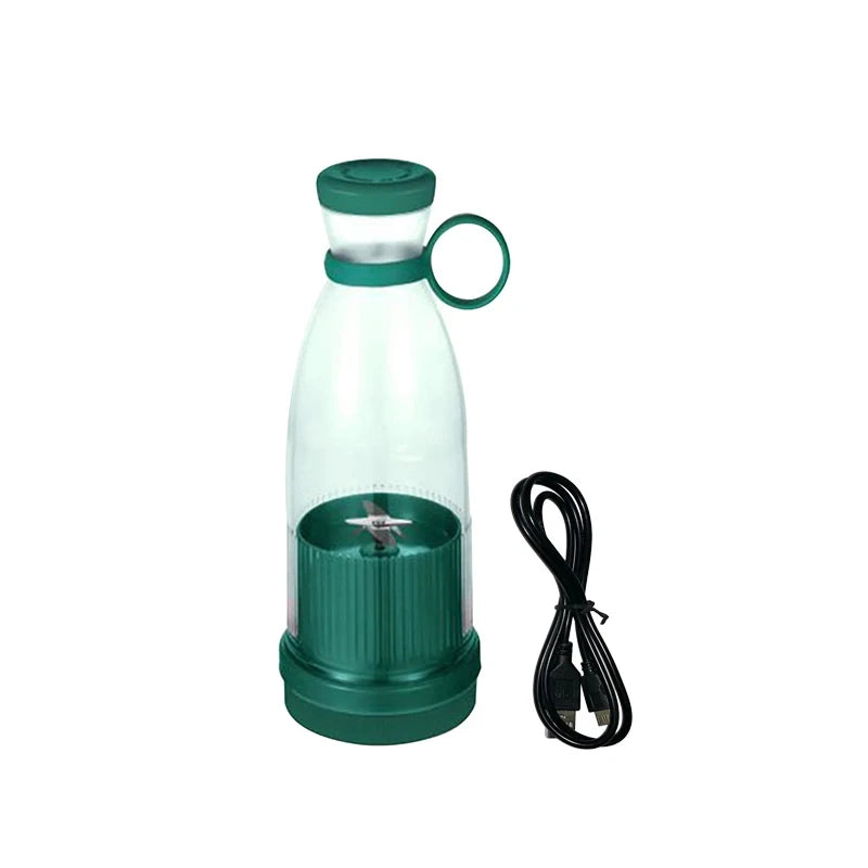 Electric Juice Blender Portable Fruit Juicer USB Rechargeable Smoothie Mini Bottle Travel Multifunctionl Kitchen Home